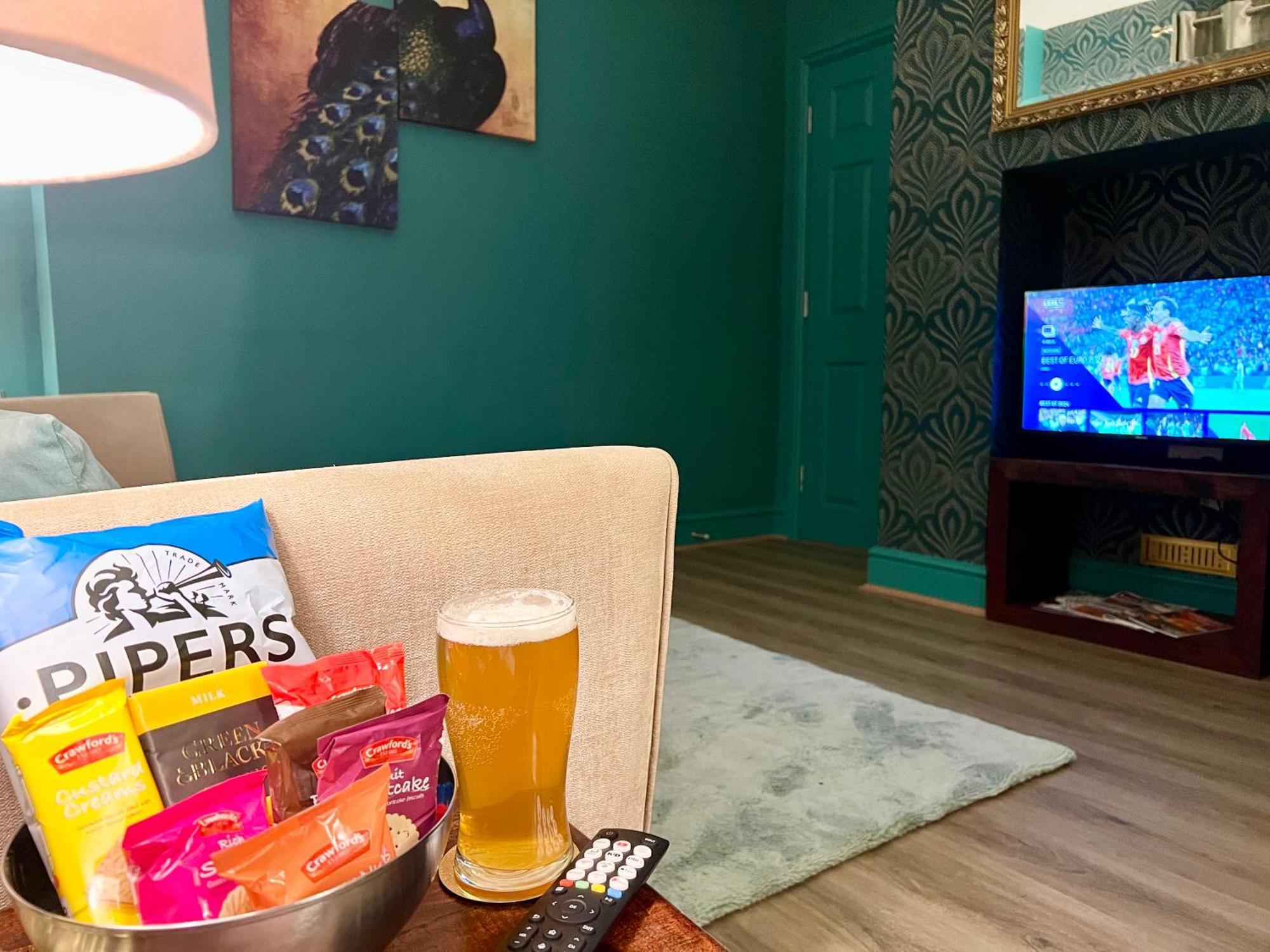 The Rose- Grd Floor, 2-5 Beds, Smarttv, Uni, Tram, M250 Fibre Lejlighed Nottingham Eksteriør billede